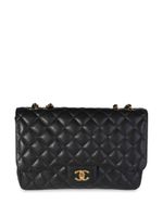 CHANEL Pre-Owned sac porté épaule Jumbo Classic Flap - Noir - thumbnail