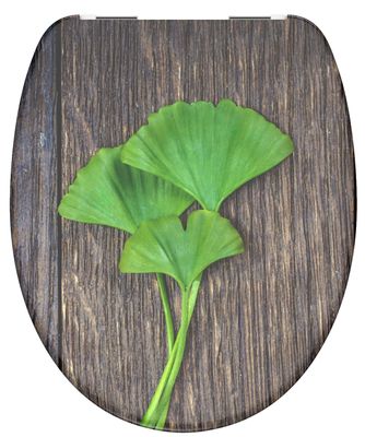 Schutte Duroplast WC-bril GINGKO&WOOD met soft-close
 82154