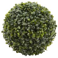 Buxus bol kunstplant - D26 cm - groen - kunststof   - - thumbnail