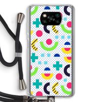 8-bit N°1: Xiaomi Poco X3 NFC Transparant Hoesje met koord 8-bit N°1: Xiaomi Poco X3 NFC Transparant Hoesje met koord