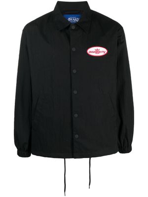 Awake NY surchemise à patch logo - Noir