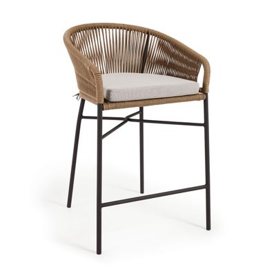Kave Home Yanet barkruk H65 Beige