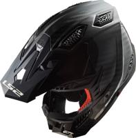 LS2 crosshelm "mx703 x-force solid" helmet x-force carbon black gr. l