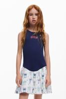 Gecombineerde stitch™ jurk - BLUE - 11/12