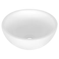 Differnz Ruz waskom keramiek wit rond 25 x 25 x 11 cm