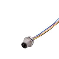 ifm Electronic E11194 Inbouwstekker Aantal polen (sensoren): 8 Stekker, recht 0.5 m 1 stuk(s)