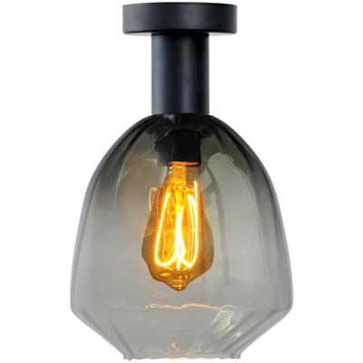 Masterlight Plafondlamp - Ø 20cm -Porto met Nicolette green glas - 5710-05-05-04-14