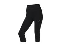 CRIVIT Dames capri sportlegging (Zwart, XS (32/34))