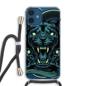 Cougar and Vipers: iPhone 12 Transparant Hoesje met koord