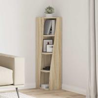 Hoekkast Sonoma Eiken 27,5x27x102cm Bewerkt hout
