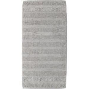 Cawö Cawö Noblesse Uni Handdoek 50x100 Zilver