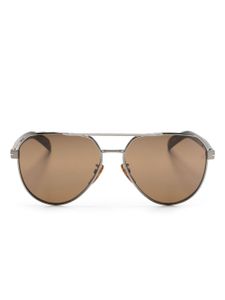 Eyewear by David Beckham lunettes de soleil 1121/G/S à monture pilote - Marron