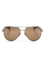 Eyewear by David Beckham lunettes de soleil 1121/G/S à monture pilote - Marron