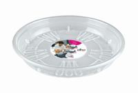Elho Uni-schotel rond 25cm transparant - Elho
