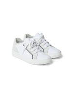 Brunello Cucinelli Kids baskets à lacets - Blanc