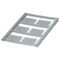 Phoenix Contact 1056553 UCT4-EMLP (27X17,5) SR Opschriftlabel Montagemethode: Plakken Markeringsvlak: 17.5 x 27 mm Zilver 10 stuk(s)