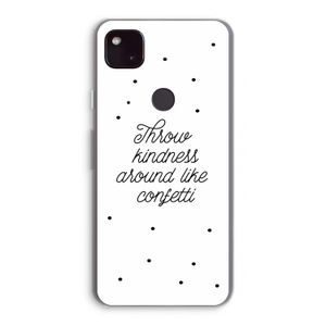 Confetti: Google Pixel 4a 5G Transparant Hoesje