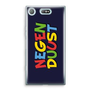 90's One: Sony Xperia XZ1 Compact Transparant Hoesje