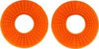 UFO PLAST rubber handvat "donuts" rubber grip donuts orange