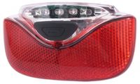 Gazelle achterlicht Innergy led e bike 115 mm rood