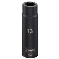 DeWalt Accessoires Impact dop 13mm 1/2" (Lang - 78mm) - DT7547-QZ