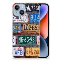 Apple iPhone 14 | Siliconen hoesje | met foto Kentekenplaten