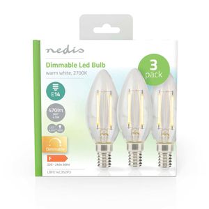 Nedis LED-Filamentlamp E14 - LBFE14C352P3