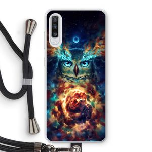 Aurowla: Samsung Galaxy A70 Transparant Hoesje met koord