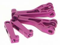 Aluminium adjustable upper arm (purple/1 pair)