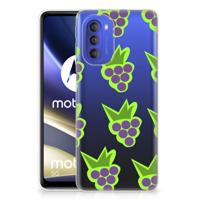 Motorola Moto G51 5G | Siliconen Case | Druiven
