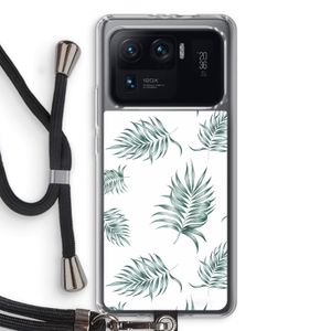 Simple leaves: Xiaomi Mi 11 Ultra Transparant Hoesje met koord