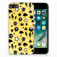 Silicone Back Case iPhone SE 2022 | SE 2020 | 8 | 7 Punk Geel