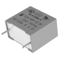 Kemet 1 stuk(s) MKP-draadloze ontstoringscondensator Radiaal bedraad 560 V/DC, 275 V/AC 20 % (l x b x h) 26.5 x 10.0 x 18.5 mm