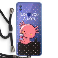 Love You A Lotl: Honor Note 10 Transparant Hoesje met koord Love You A Lotl: Honor Note 10 Transparant Hoesje met koord