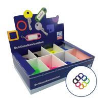 Basi 8520-9010 Sleutelclip 8-kleurig 200 stuk(s)