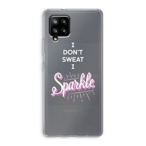 Sparkle quote: Samsung Galaxy A42 5G Transparant Hoesje