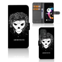 Telefoonhoesje met Naam Motorola Edge 20 Lite Skull Hair
