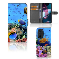 Motorola Edge 30 Pro Telefoonhoesje met Pasjes Vissen