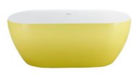 Best-Design Friday-Yellow-Bicolor vrijstaand bad 178x78x60 cm