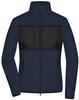 James & Nicholson JN1311 Ladies´ Fleece Jacket - /Navy/Black - M