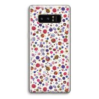 Planets Space: Samsung Galaxy Note 8 Transparant Hoesje