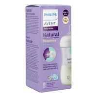 Avent Natural Response Airfree Zuigfles 260ml Olifant - thumbnail