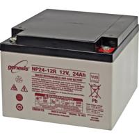 EnerSys Genesis Loodaccu 12 V 24 Ah Loodvlies (AGM) (b x h x d) 166 x 125 x 175 mm M5-schroefaansluiting Onderhoudsvrij, VDS-certificering, Geringe