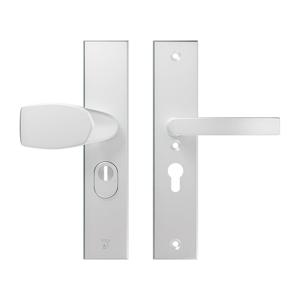 AXA 6667 Veiligheidsbeslag Edge Plus Wing-knop+kruk Blok PC55 anti-kerntrek F1 - 6667-49-91/55K