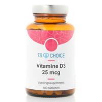 TS Choice Vitamine D3 25mcg 180 Tabletten