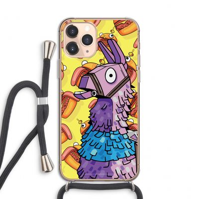 Loot Burger: iPhone 11 Pro Transparant Hoesje met koord