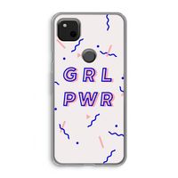 GRL PWR: Google Pixel 4a Transparant Hoesje