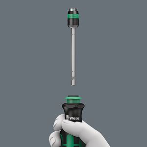 Wera 817 R Werkplaats Bitschroevendraaier 1/4 (6.3 mm) DIN 3126, DIN ISO 1173