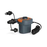 Bestway Elektrische Opblaaspomp Stopcontact en Aansteker 490 Liter/Minuut Opblaasbaar en Camping 62142