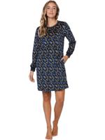 Pastunette Fleece dames nachthemd - lange mouwen - Winter nachtjapon lange mouwen Pastunette Fleece dames nachthemd - lange mouwen - Winter nachtjapon lange mouwen
